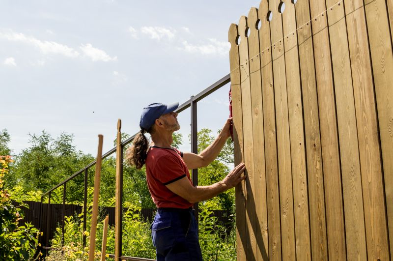 Local Brick Fence Building pros at work